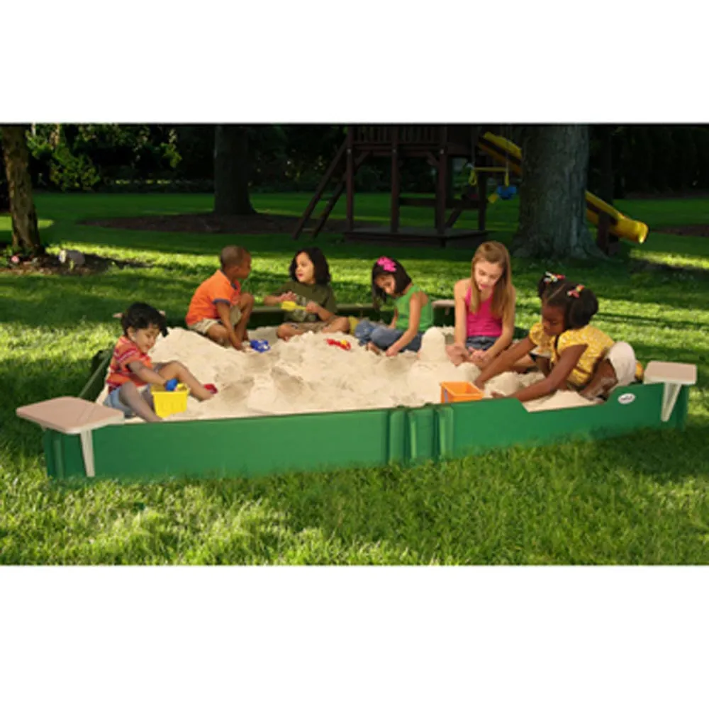 10' by 10' Sandbox With Cover