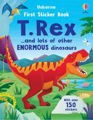 1st Sticker Book T Rex