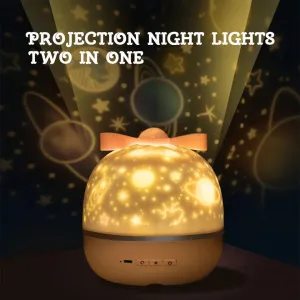 360 Rotation Starry Sky Projector