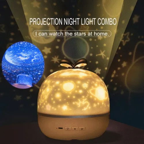 360 Rotation Starry Sky Projector