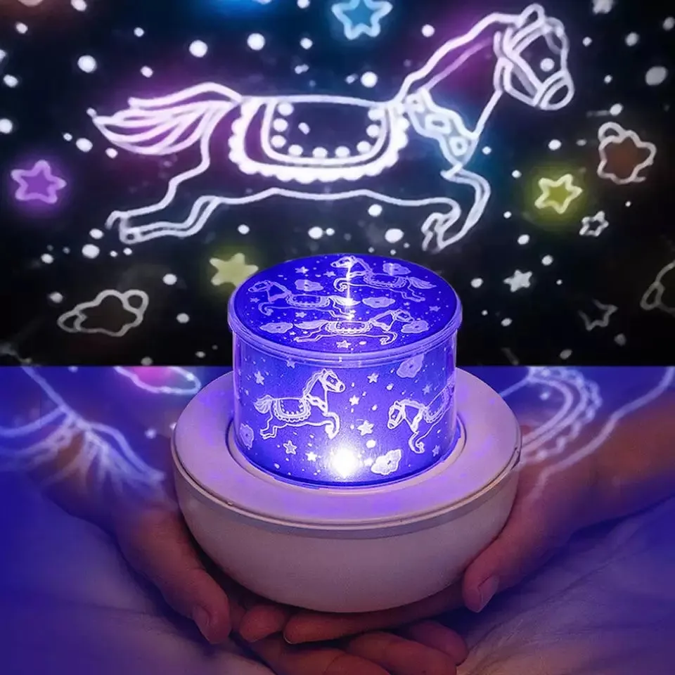 360 Rotation Starry Sky Projector