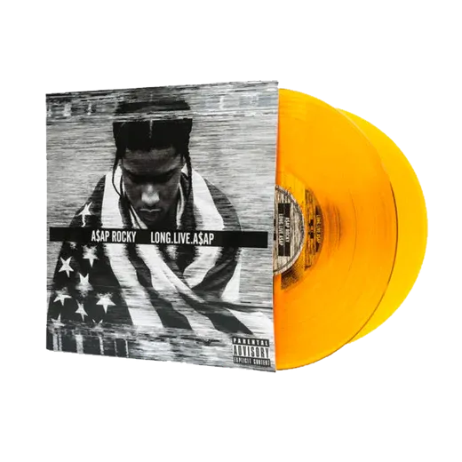 A$AP ROCKY Long.live.a$ap [Explicit Content] (Deluxe Edition, Colored Vinyl, Orange, Yellow) (2 Lp's)