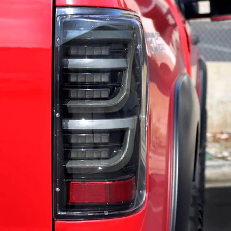 AlphaRex LUXX-Series LED Tail Lights Black | 2007-2013 Toyota Tundra