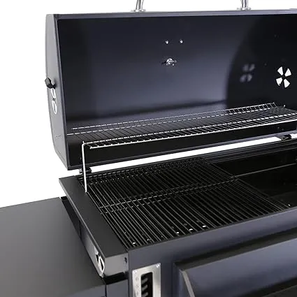 AMERICAN CHARCOAL BARBEQUE GRILL WITH THERMOMETER