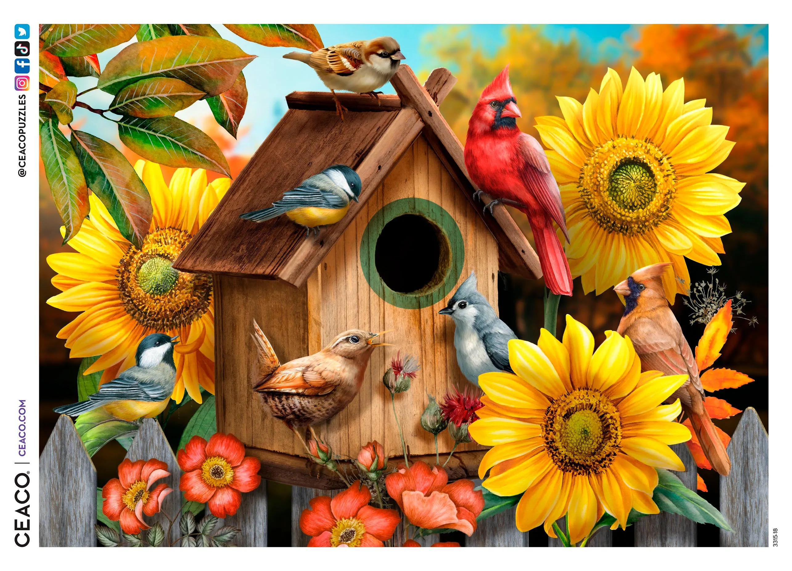 Autumn Gathering - 1000 Piece Puzzle