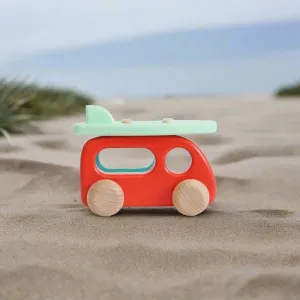 Bajo Small Camper Car with Surfboard