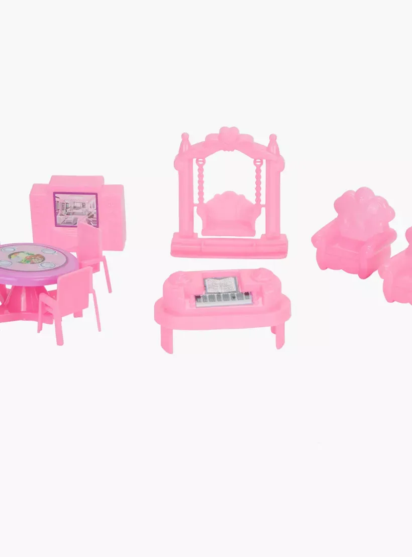Battery Operated Dream House Play Set For Kids