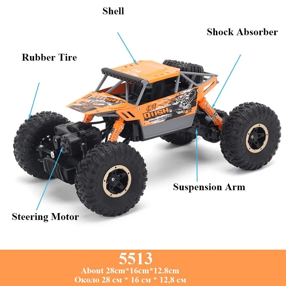 Battery Operated Remote Control Off Road Monster Jeep