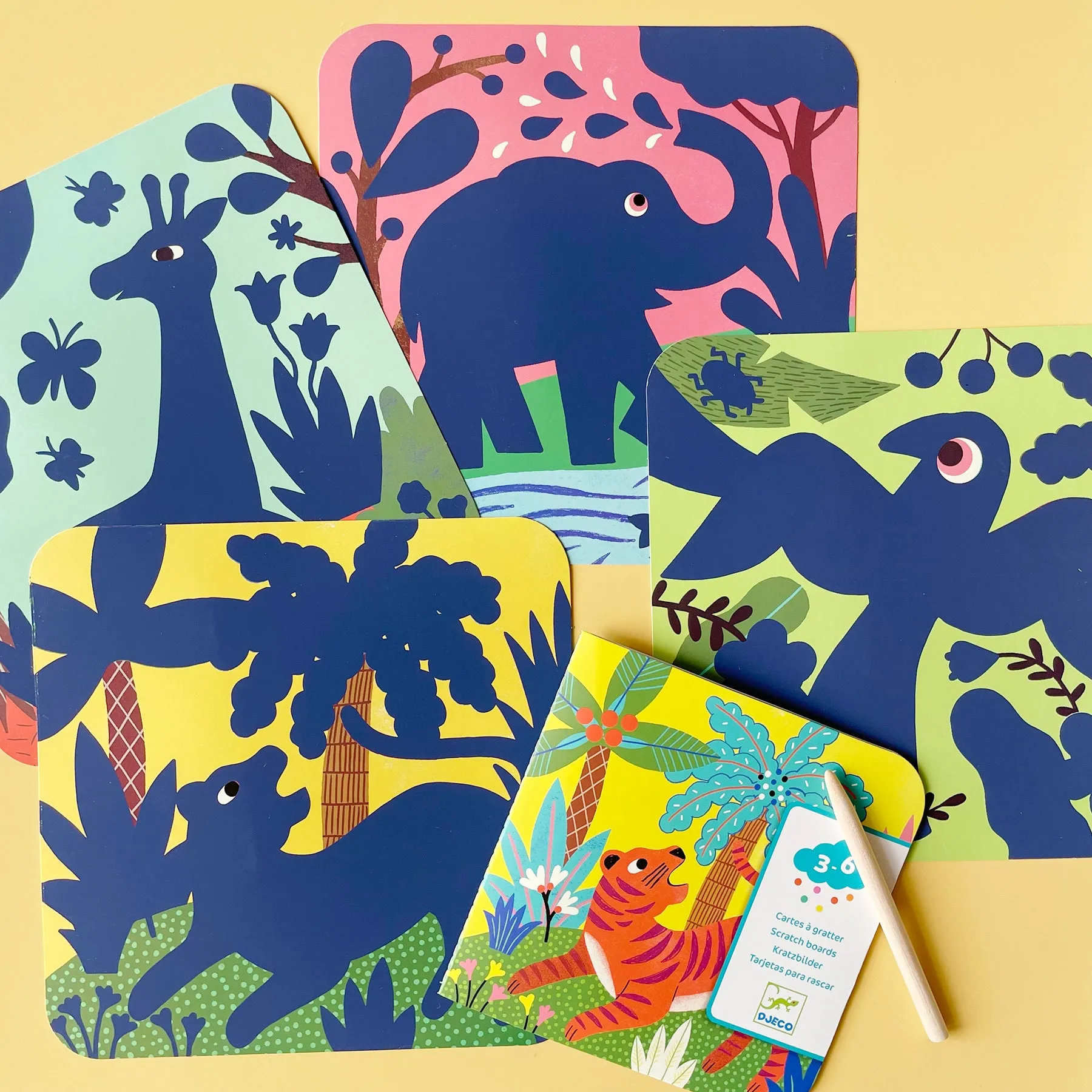 Big Animals Scratch Cards