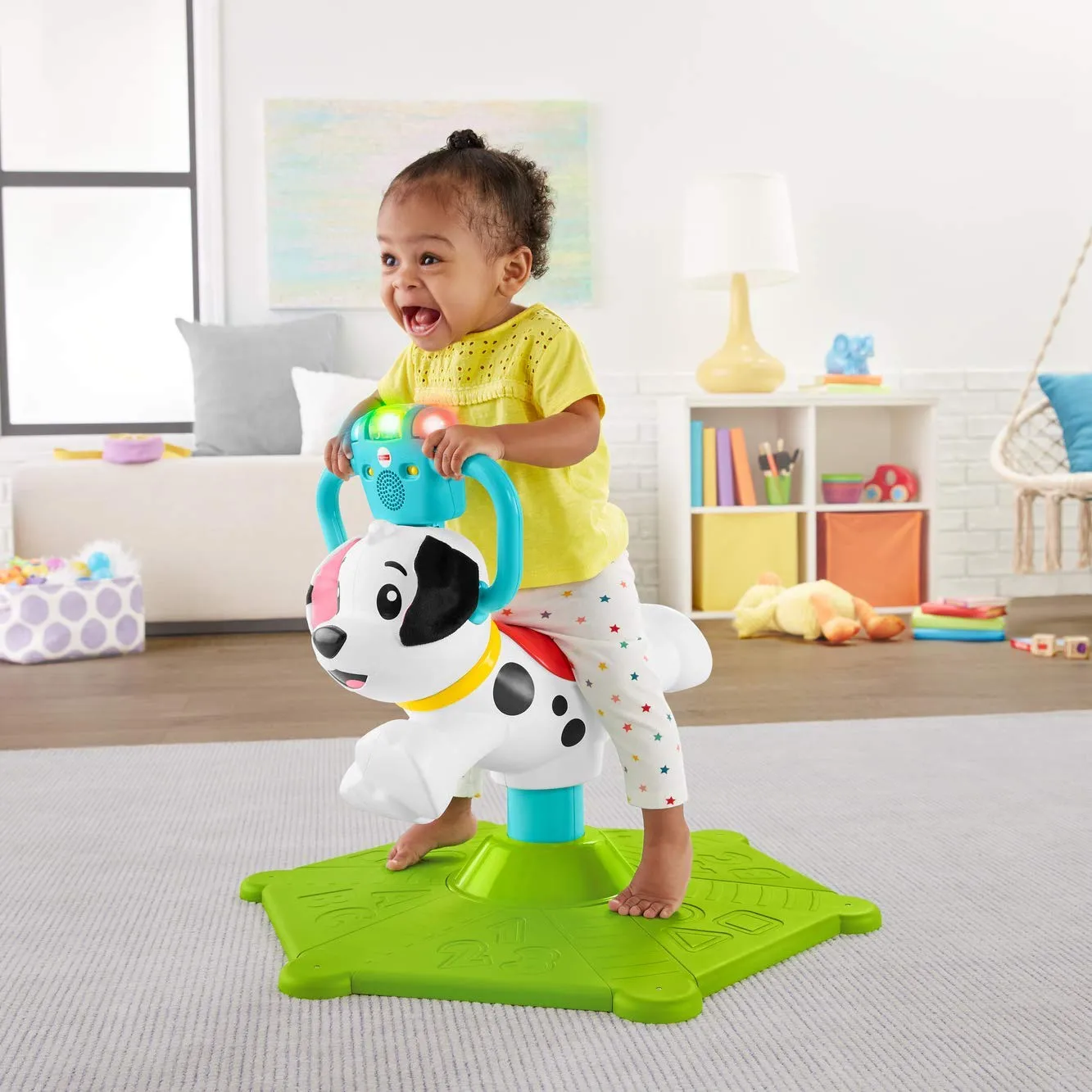 Bounce and Spin Interactive Puppy with Lights & Sounds