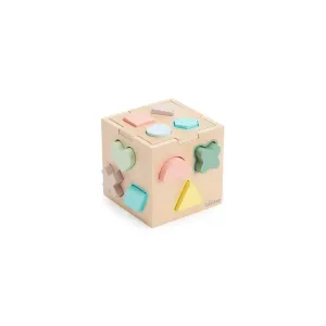 Bubble Wooden Shape Sorting Cube