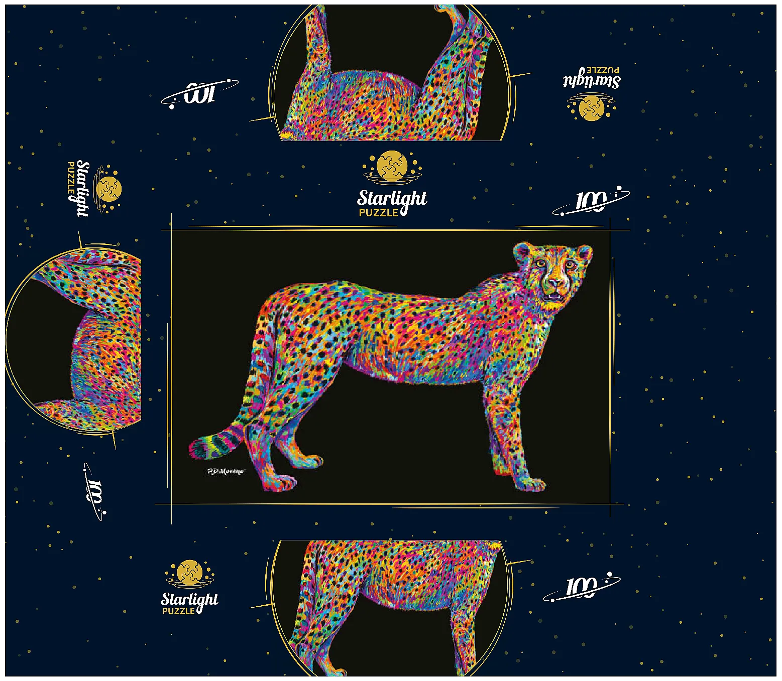 Cheetah Pop Colors