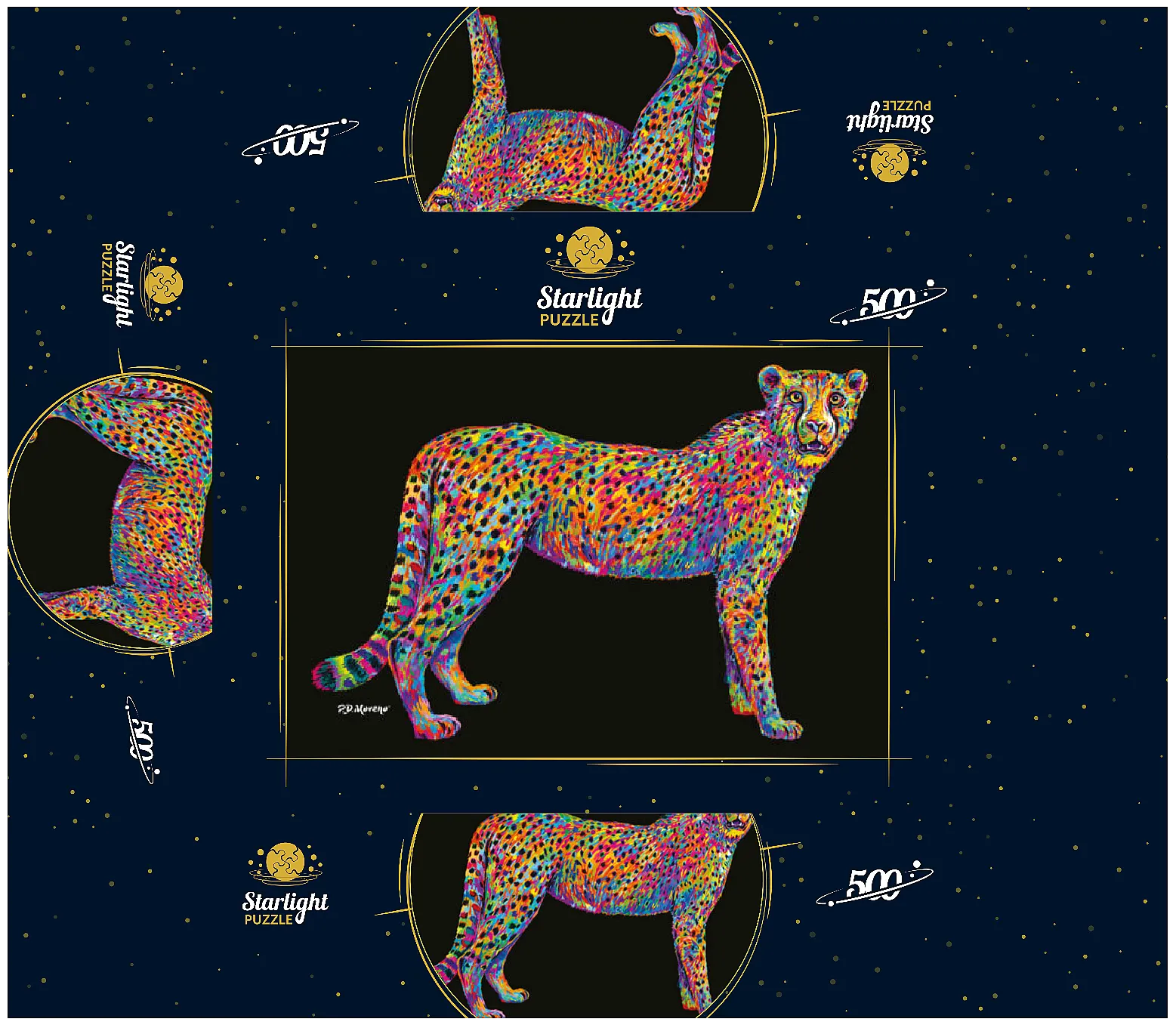 Cheetah Pop Colors