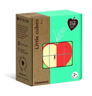 Clementoni Little Fruit Cubes 6 Pack