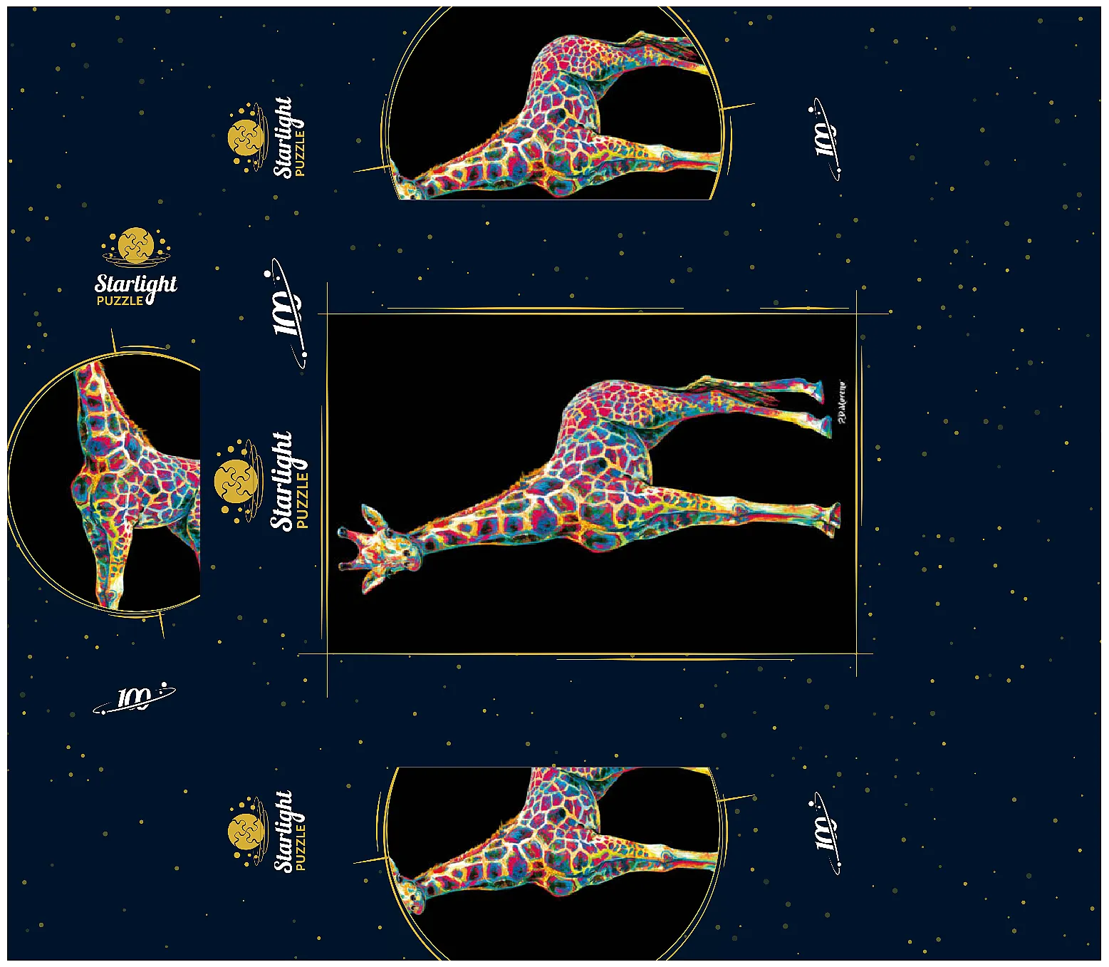 Colorful Giraffe