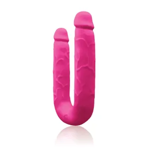 Colours DP Pleasures 8" Silicone Double Dong - Pink