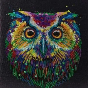 Craft Buddy DIY Crystal Art Medium Framed Kit - Nocturnal Wonder