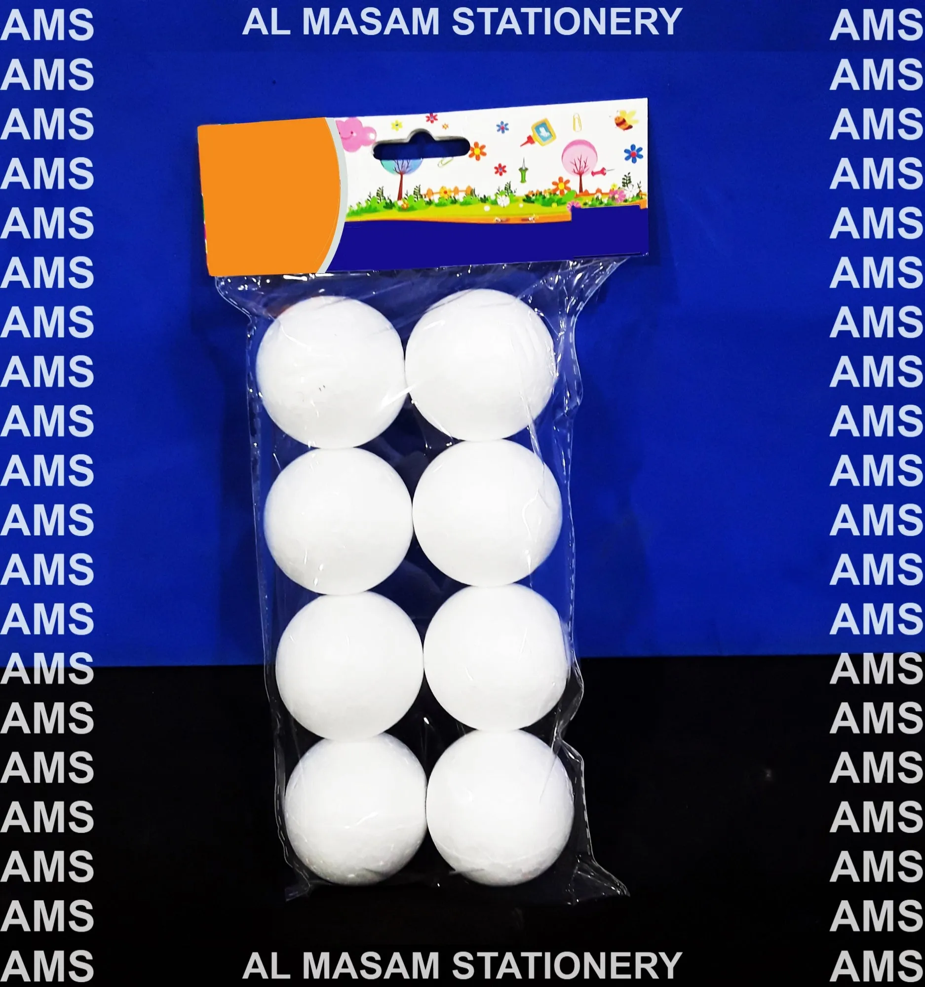 Craft Mat Thermocol Balls 8pc