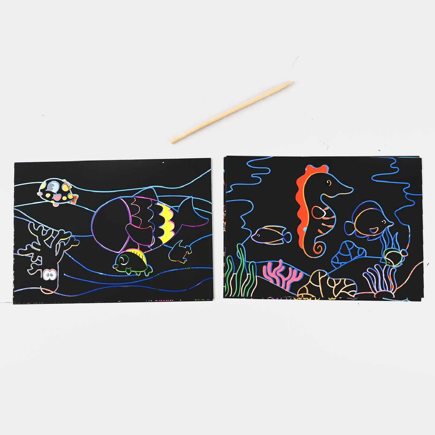 Creative Scratch Art | 8PCs