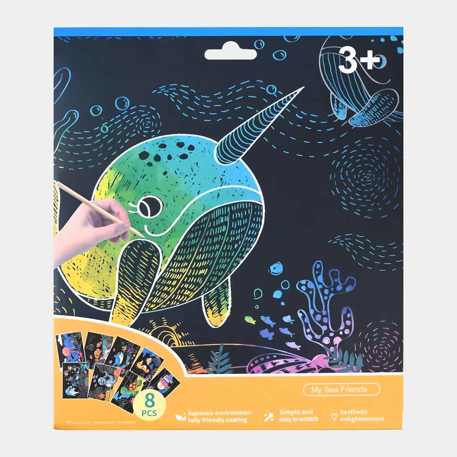 Creative Scratch Art | 8PCs
