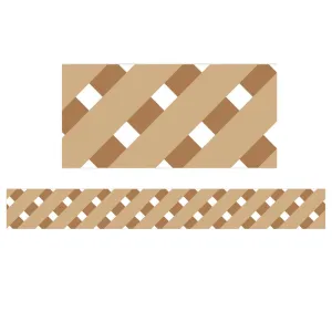 Creative Teaching Positively Plants Lattice EZ Border, 48' (CTP10414)
