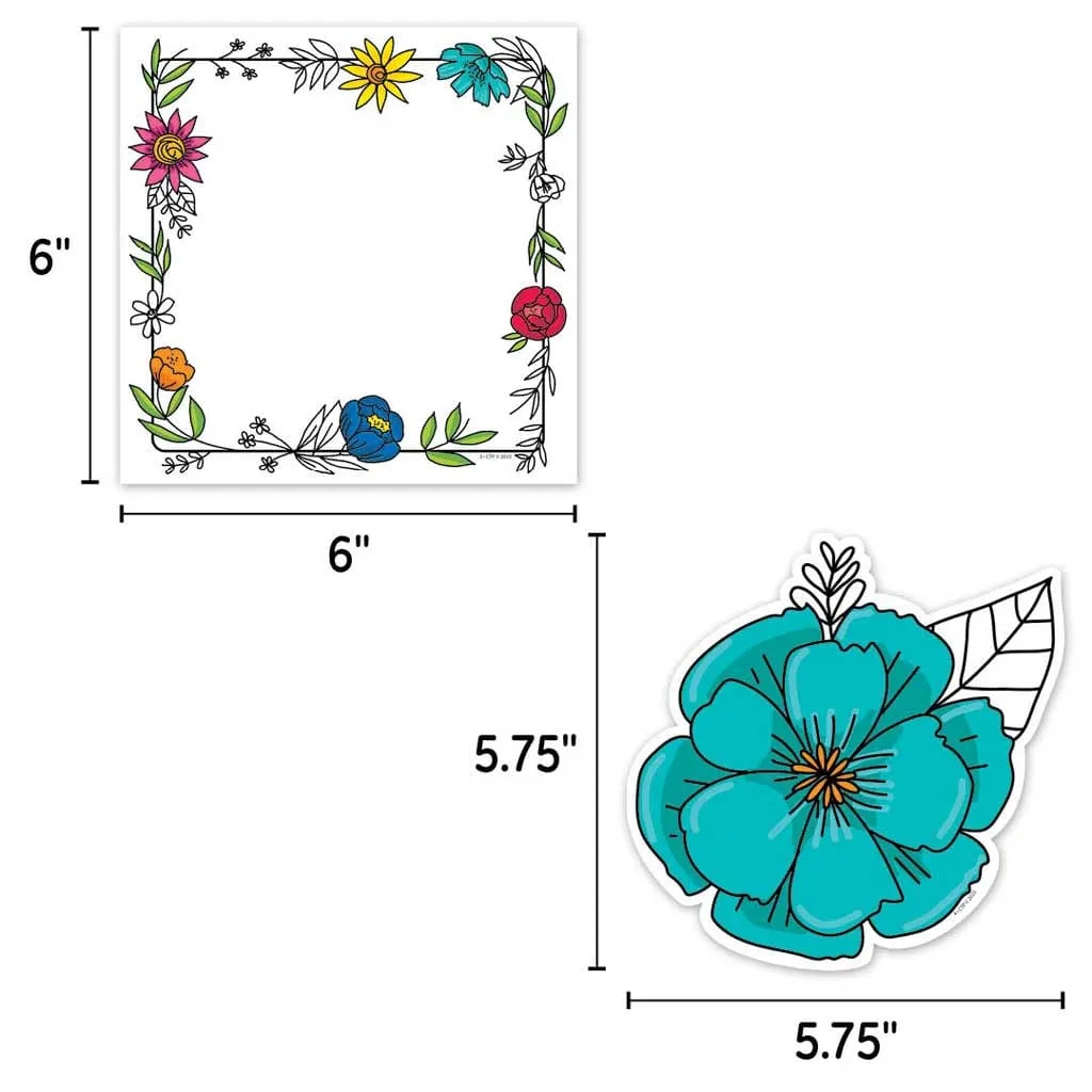 Creative Teaching Press Doodly Blooms Designer Accents
