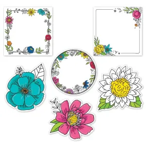 Creative Teaching Press Doodly Blooms Designer Accents