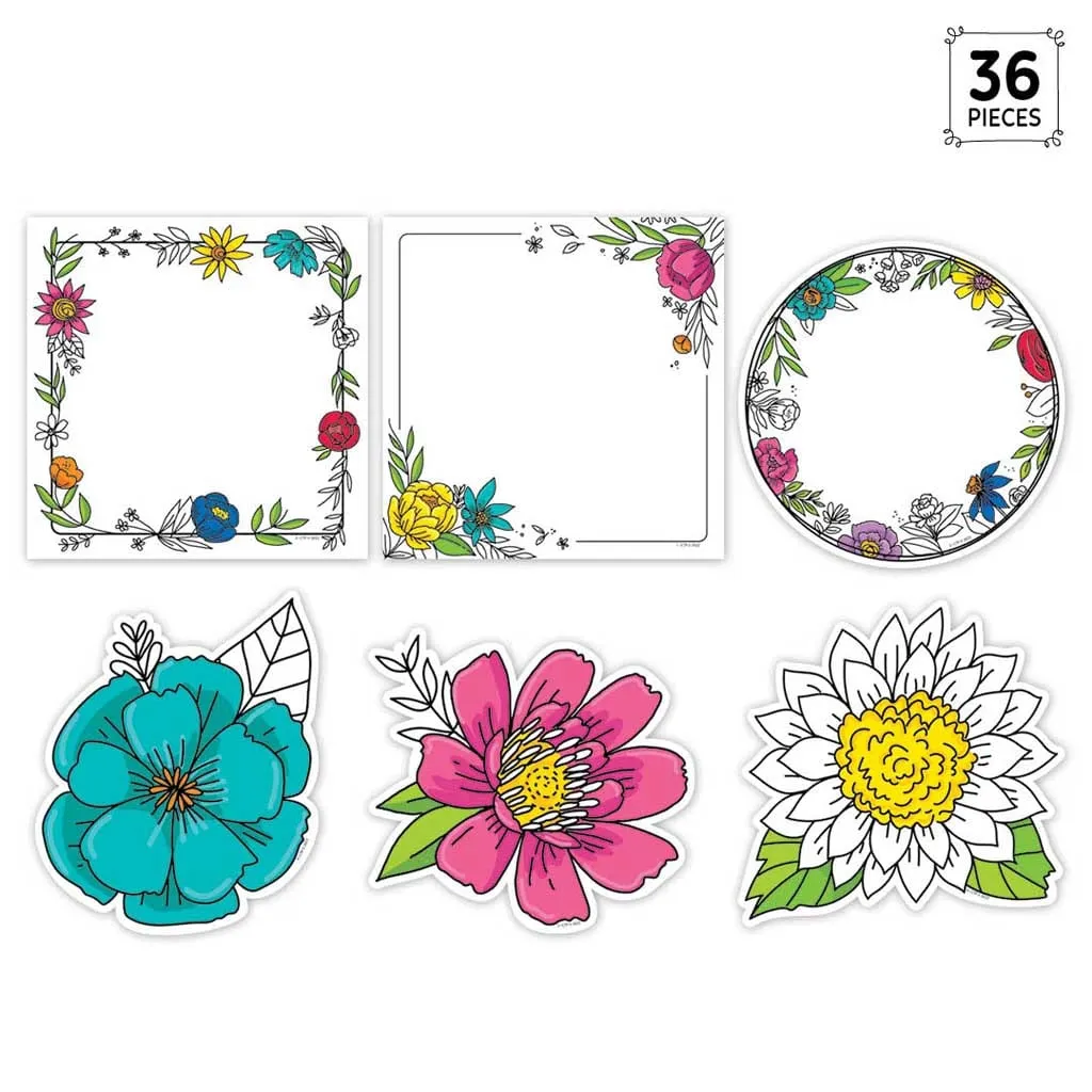 Creative Teaching Press Doodly Blooms Designer Accents