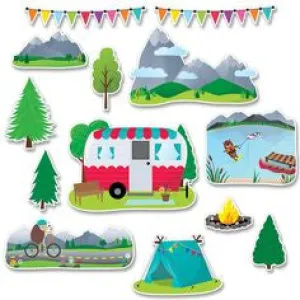 Creative Teaching Woodland Fun Bulletin Board Set, 13 Pieces (CTP8690)