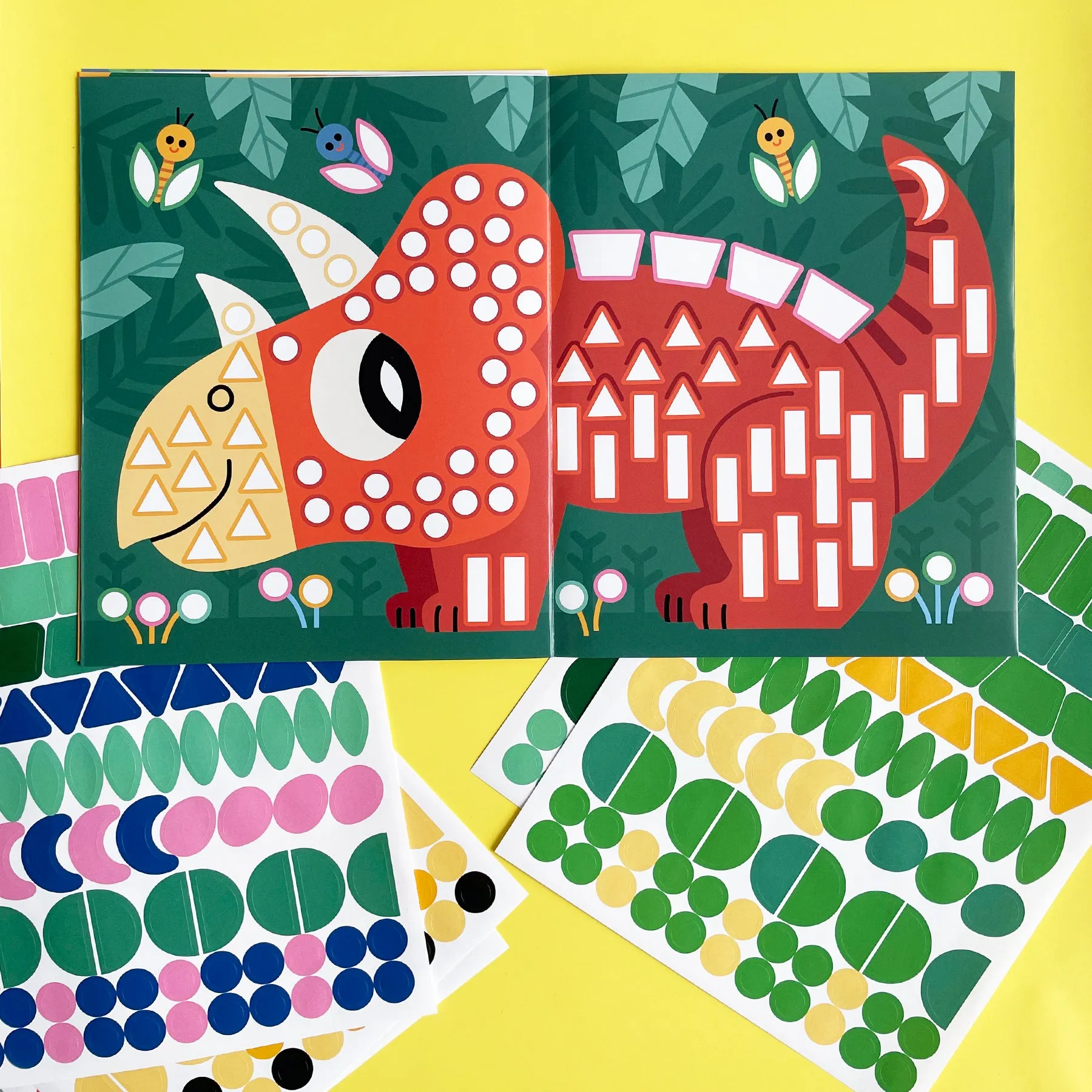 Dinosaurs Panoramic Sticker Puzzle