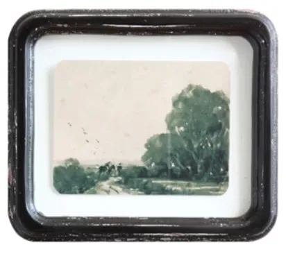Distressed Wood Frame Wall Decor, Trees, 4 Styles