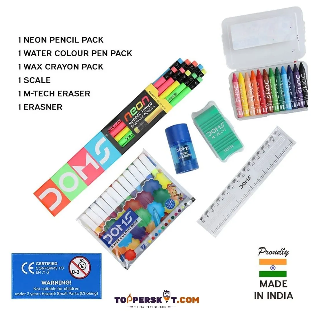 DOMS Champions Kit, Ideal for Gifting and Safe for Children