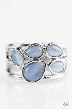 Dreamy Glow Blue Moonstone Ring - Paparazzi Accessories