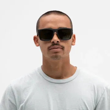 Electric Swingarm XL Sunglasses Matte Black Grey Polarized