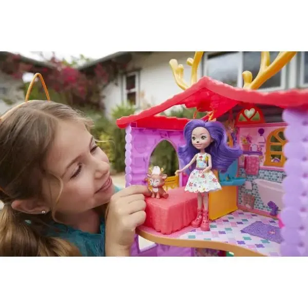 Enchantimals Cozy Deer House Playset With Danessa Doll