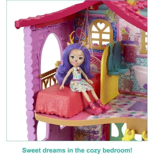Enchantimals Cozy Deer House Playset With Danessa Doll