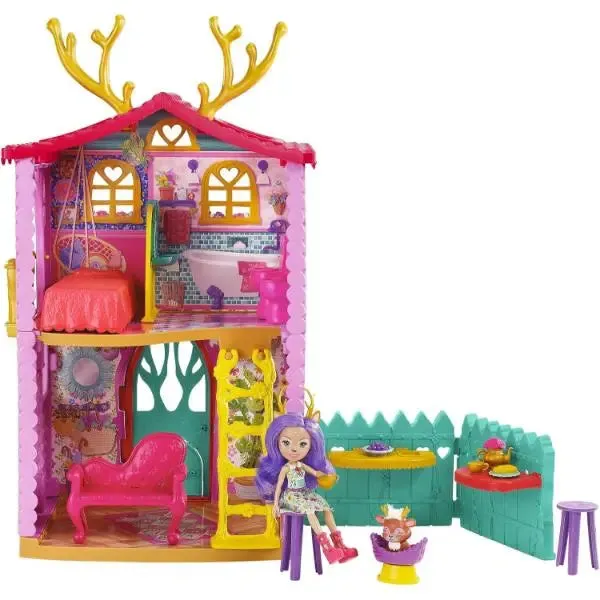 Enchantimals Cozy Deer House Playset With Danessa Doll