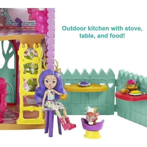 Enchantimals Cozy Deer House Playset With Danessa Doll