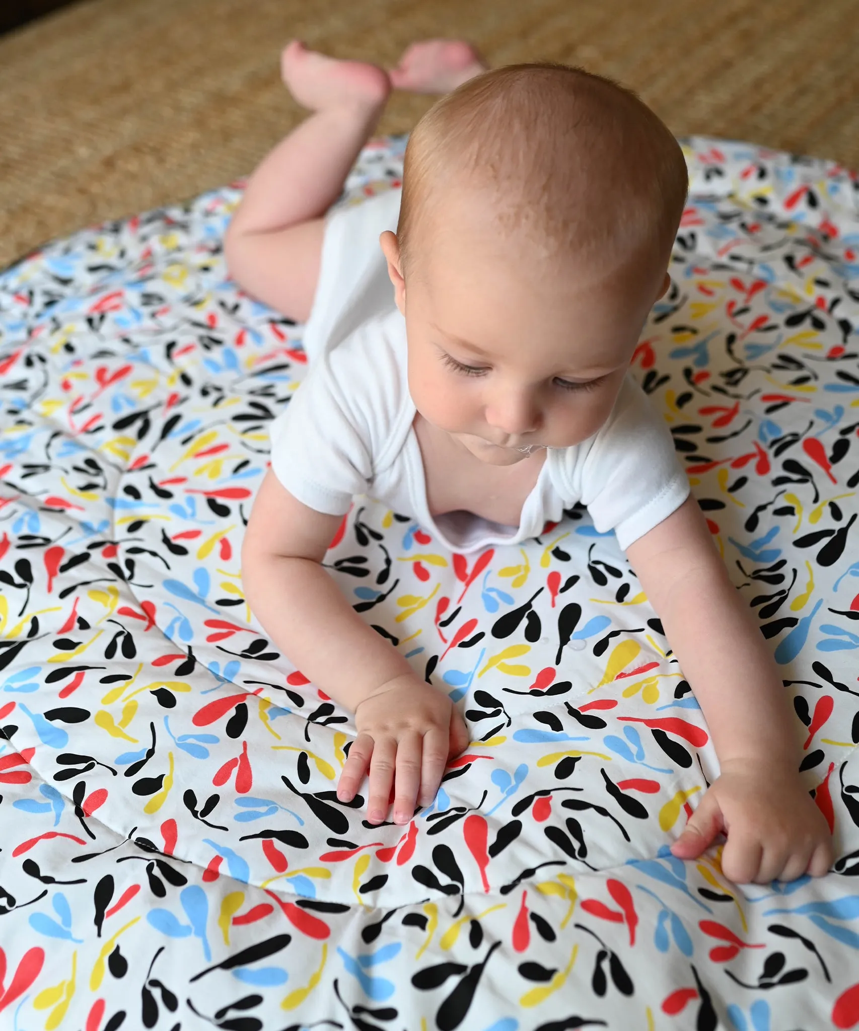 Etta Loves Reversible Play Mat - Plant