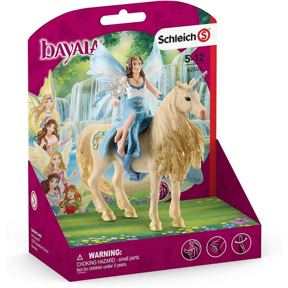 Eyela Riding On Golden Unicorn