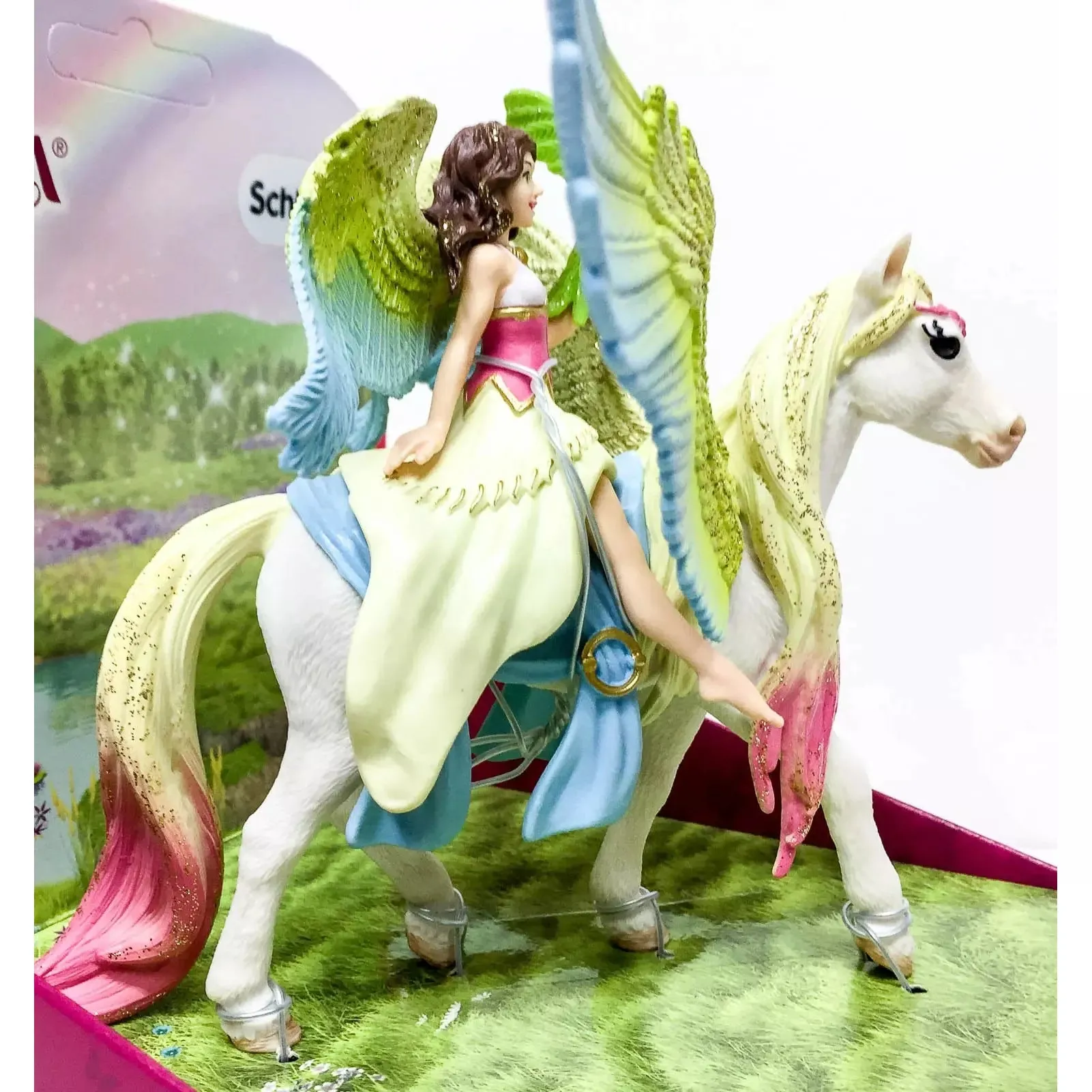 Fairy Surah With Glitter Pegasus