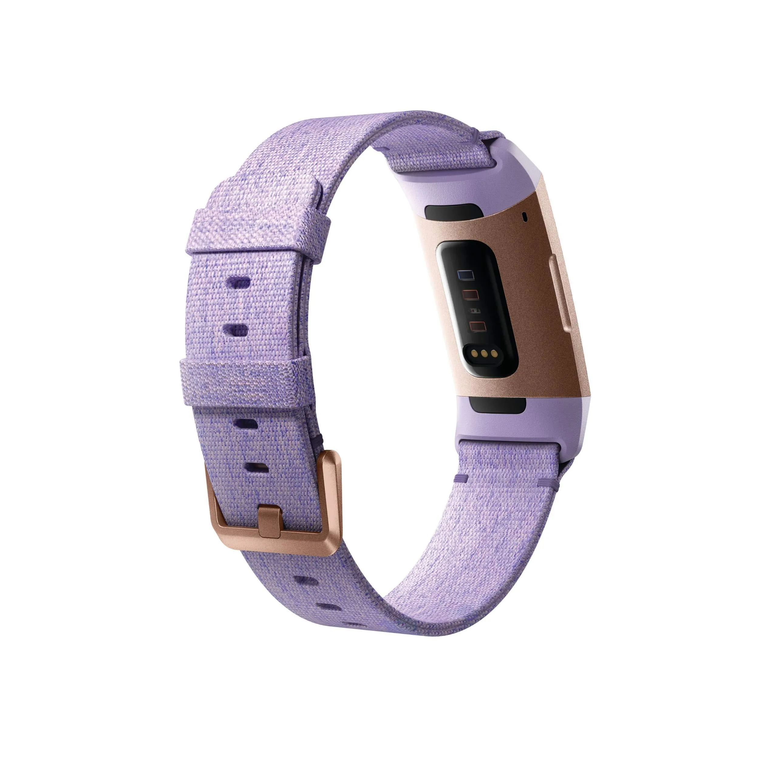 Fitbit Charge 3 SE Fitness Activity Tracker, Lavender Woven, One Size (S & L Bands Included)
