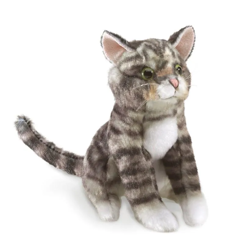 Folkmanis Finger Puppet - Tabby Cat