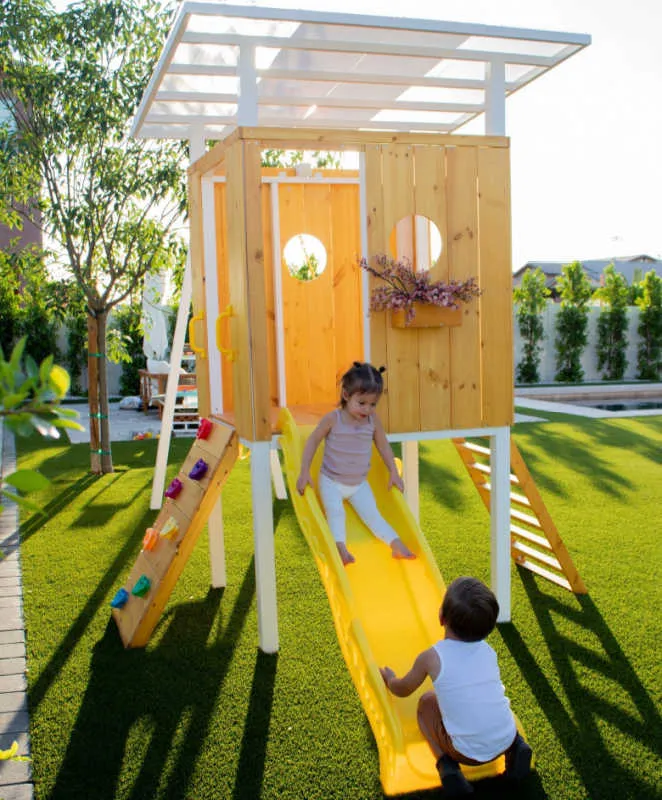 Forest - Modern Backyard Outdoor Swing Set