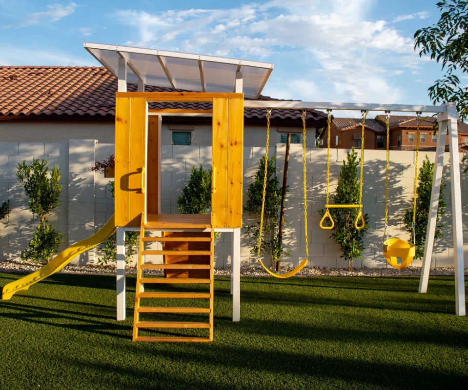 Forest - Modern Backyard Outdoor Swing Set