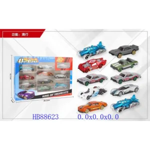High Speed Die Cast Cars | 10 Pcs