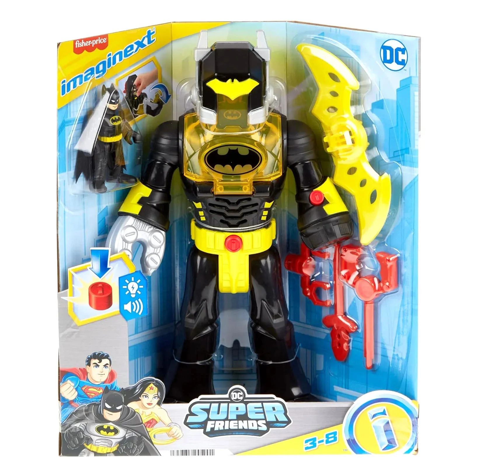 Imaginext DC Super Friends Batman Interactive Robot