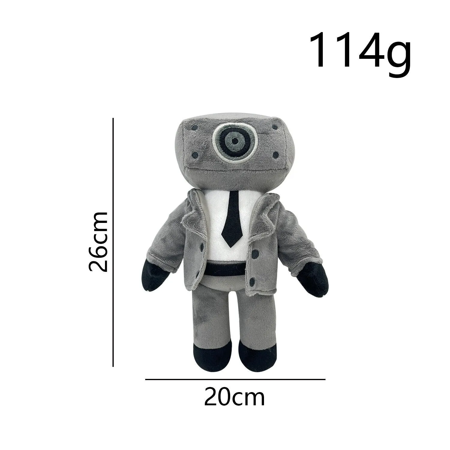 【In stock】Xcoser HOT Funny Game Skibidi Toilet Plush Doll