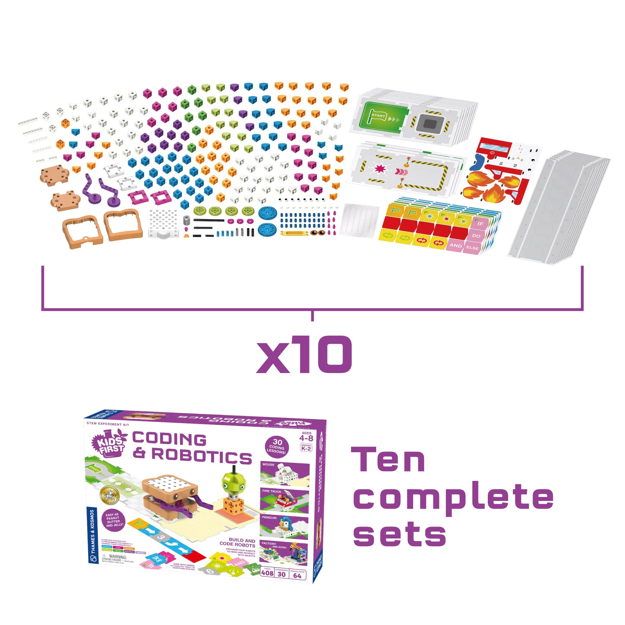 Kids First Coding & Robotics - Classroom Bundle 10-Pack