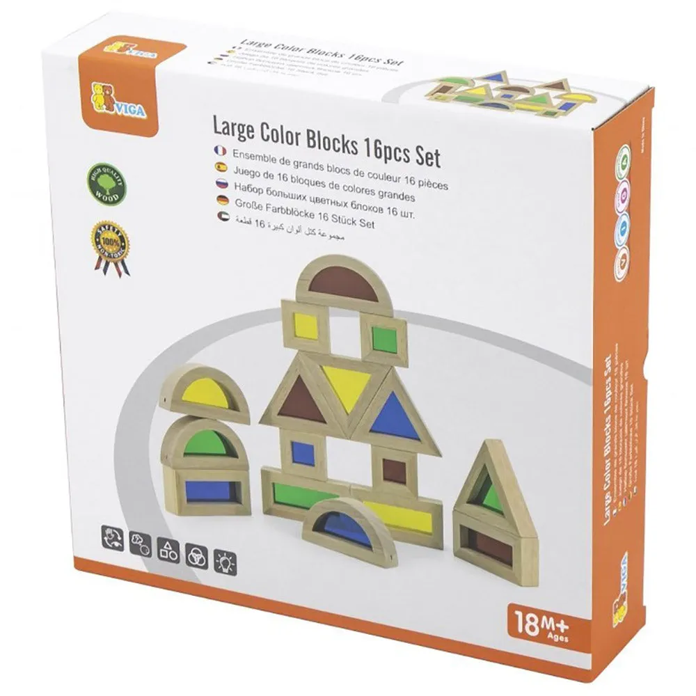 Large Colour Block Set 16pc
